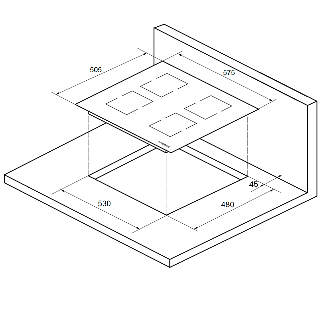 Купить Индукционная варочная панель KUPPERSBERG FA6IF01 — Фото 2