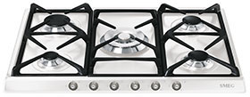 Газовая варочная панель SMEG SR775BS																		 — описание, фото, цены в интернет-магазине PT Stores