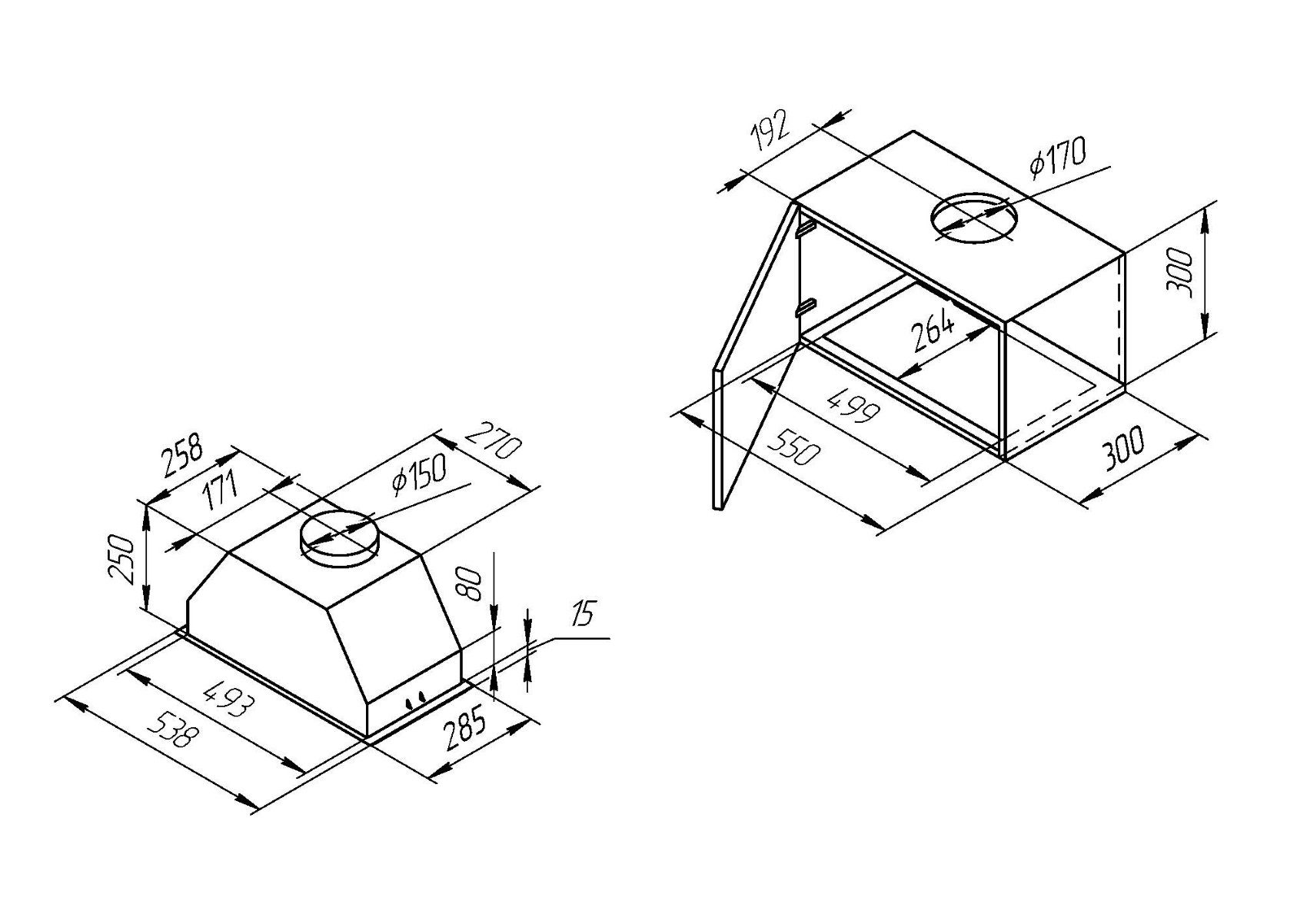 Купить Вытяжка встраиваемая KUPPERSBERG INBOX 54 B — Фото 5