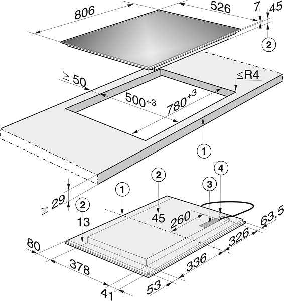 Купить Индукционная варочная панель MIELE KM6366-1 сталь — Фото 4