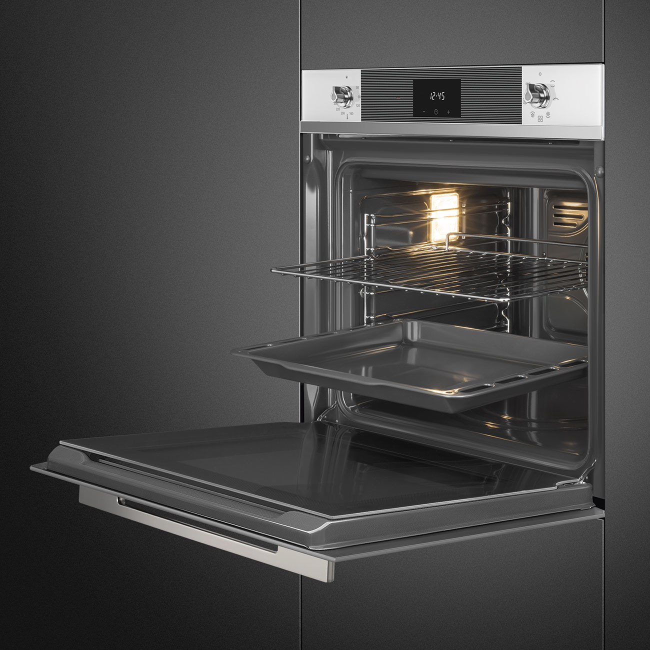 Купить Электрический духовой шкаф SMEG SF6100VB1 — Фото 2