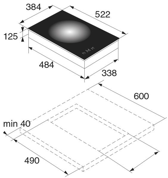 Купить Индукционная варочная панель ASKO HI1345G — Фото 2