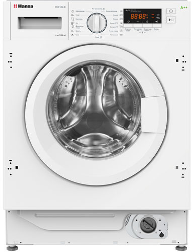 Встраиваемая стиральная машина Hansa WHE1206BI																		 — описание, фото, цены в интернет-магазине PT Stores