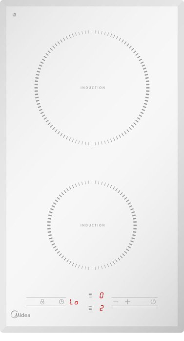 Индукционная варочная панель Midea MIH32335FW																		 — описание, фото, цены в интернет-магазине PT Stores