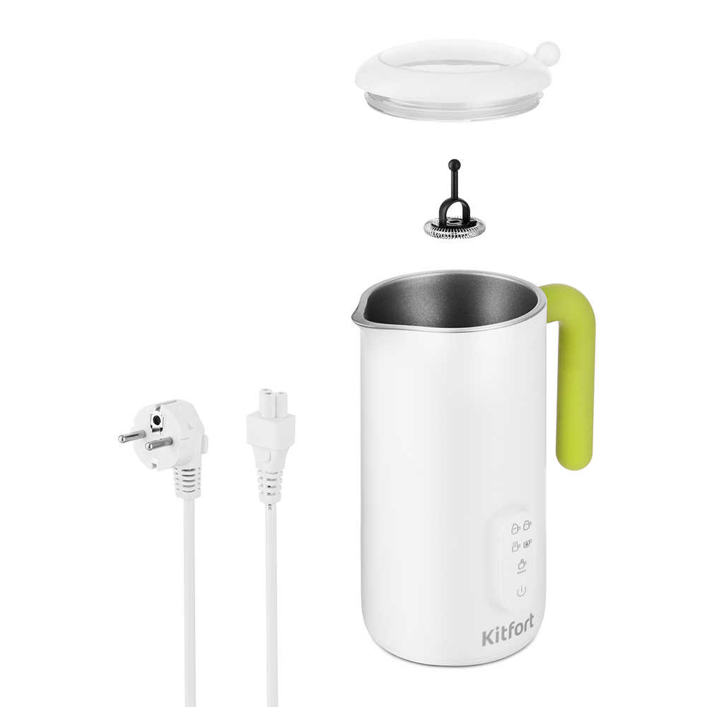 Купить Вспениватель молока Kitfort КТ-774-2 салатовый — Фото 6