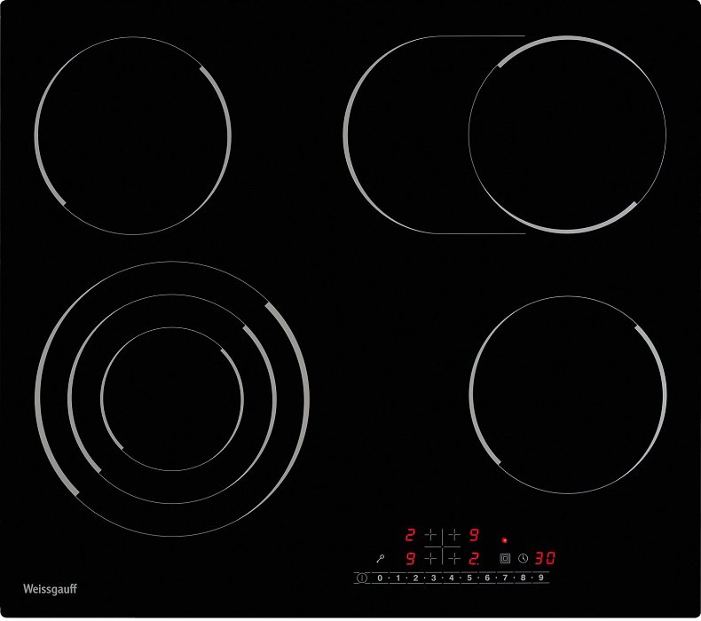 Электрическая варочная панель Weissgauff HV 643 BS																		 — описание, фото, цены в интернет-магазине PT Stores