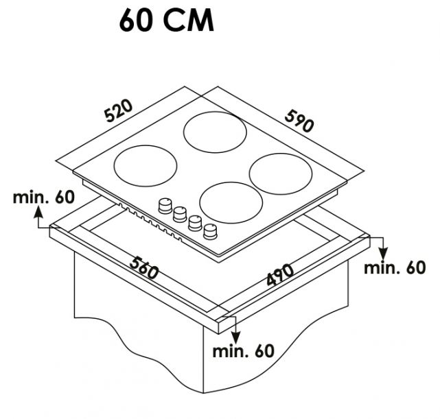 Купить Газовая варочная панель Schaub Lorenz SLK GW6010 — Фото 2