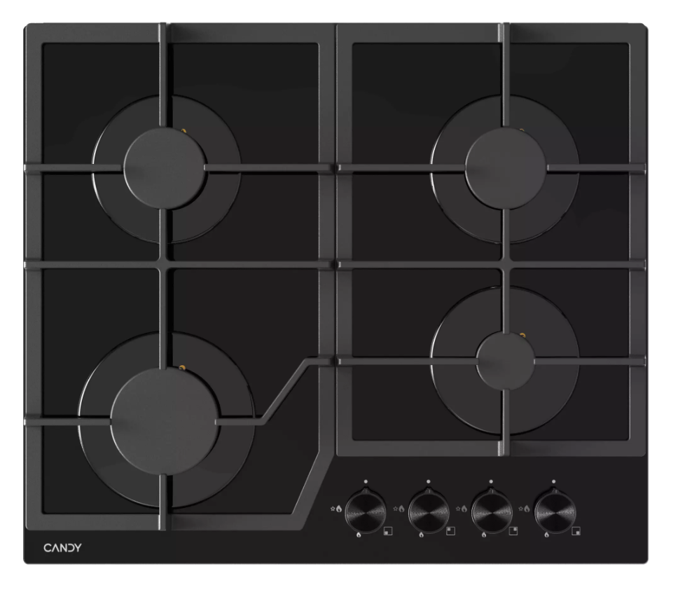Газовая варочная панель CANDY CHXG64CNB																		 — описание, фото, цены в интернет-магазине PT Stores