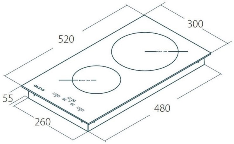 Купить Индукционная варочная панель AKPO PIA 3082502 — Фото 3