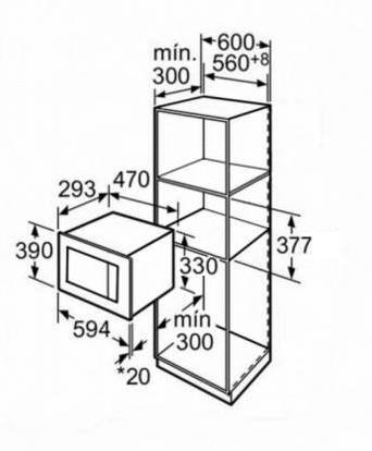 Купить Встраиваемая СВЧ печь Weissgauff HMT-202 — Фото 3