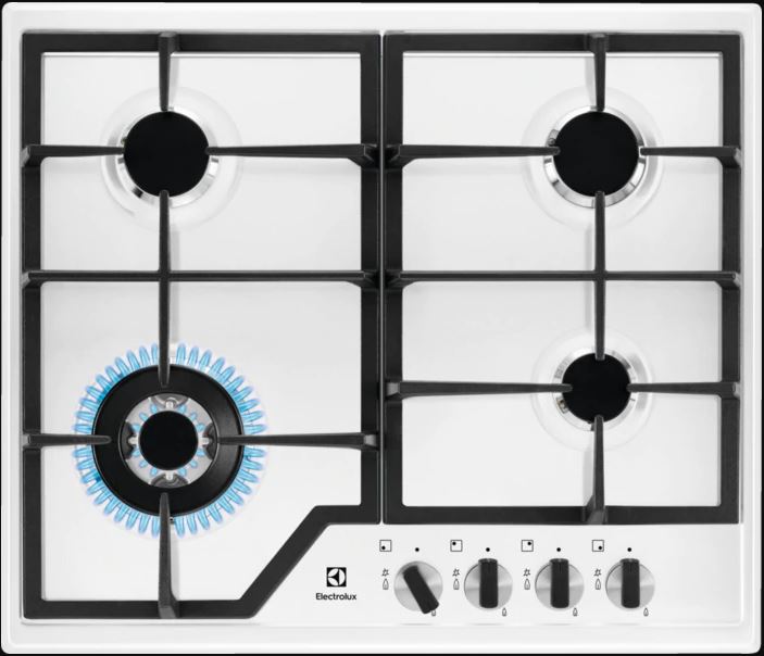 Газовая варочная панель Electrolux GPE 363 MW																		 — описание, фото, цены в интернет-магазине PT Stores