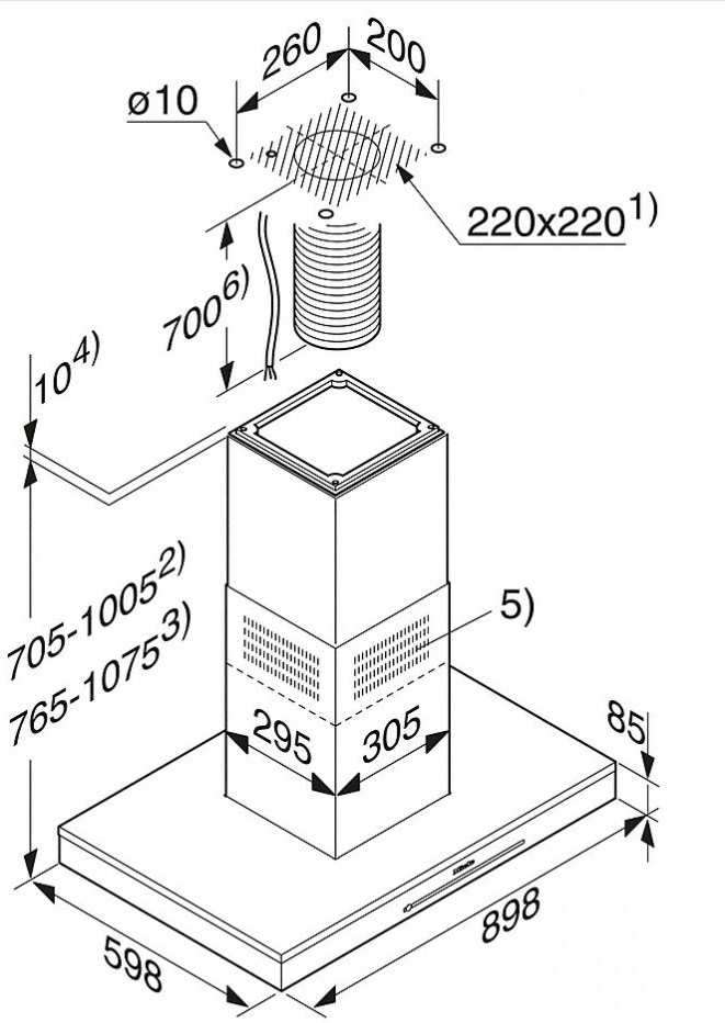 Купить Островная вытяжка MIELE DA6698 D OBSW — Фото 3