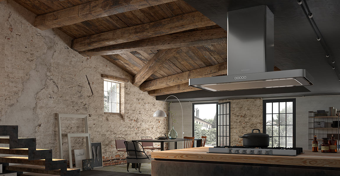 Купить Островная вытяжка FABER T-LIGHT IS.INOX A100 EVO — Фото 3