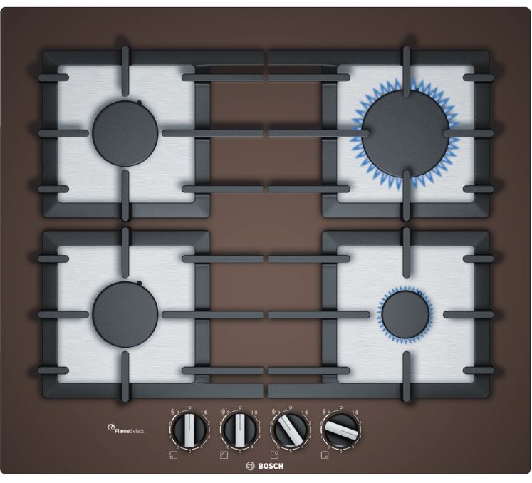 Газовая варочная панель BOSCH PPP 6A4B90R																		 — описание, фото, цены в интернет-магазине PT Stores