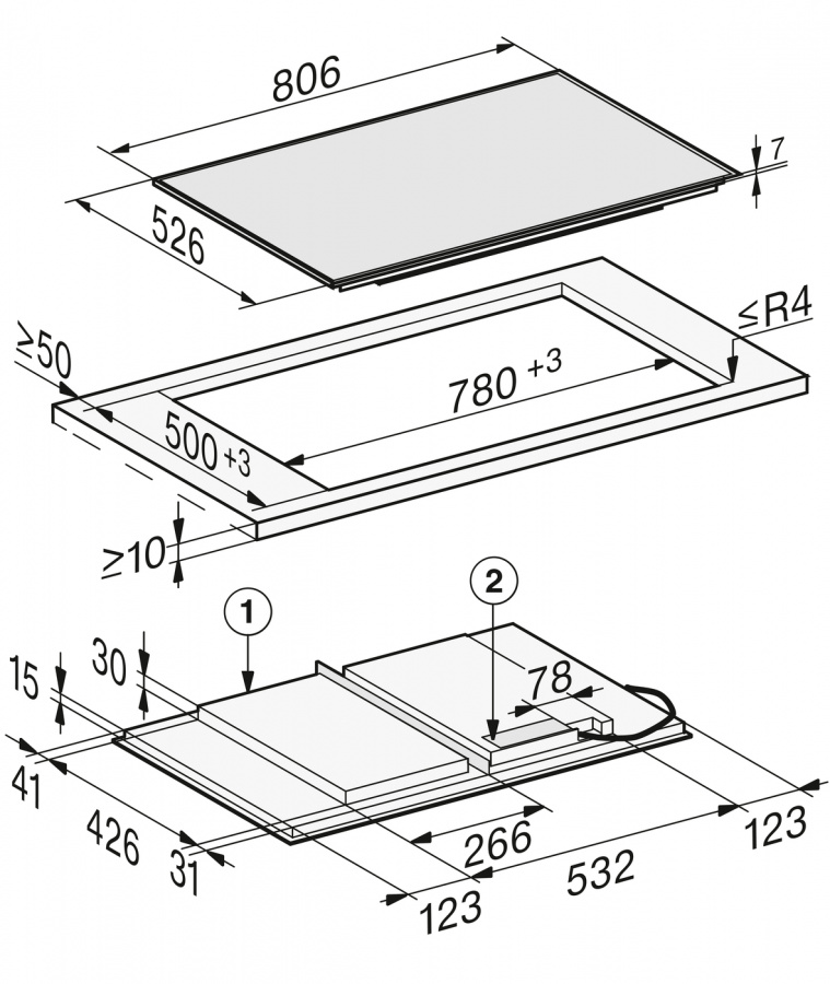 Купить Индукционная варочная панель Miele KM 7677 FR — Фото 3