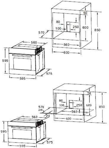 Купить Электрический духовой шкаф Midea 65DME40102 — Фото 2