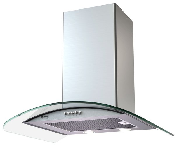 Купольная вытяжка KRONA SAMANTA 600 inox/glass push button																		 — описание, фото, цены в интернет-магазине PT Stores