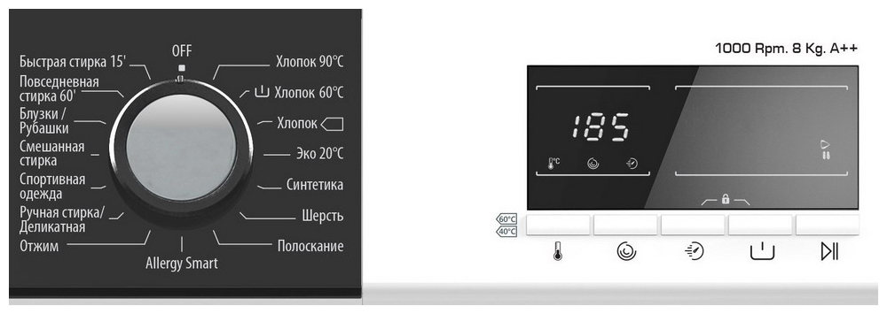 Купить Стиральная машина Jacky`s JW 8W10L0 — Фото 2
