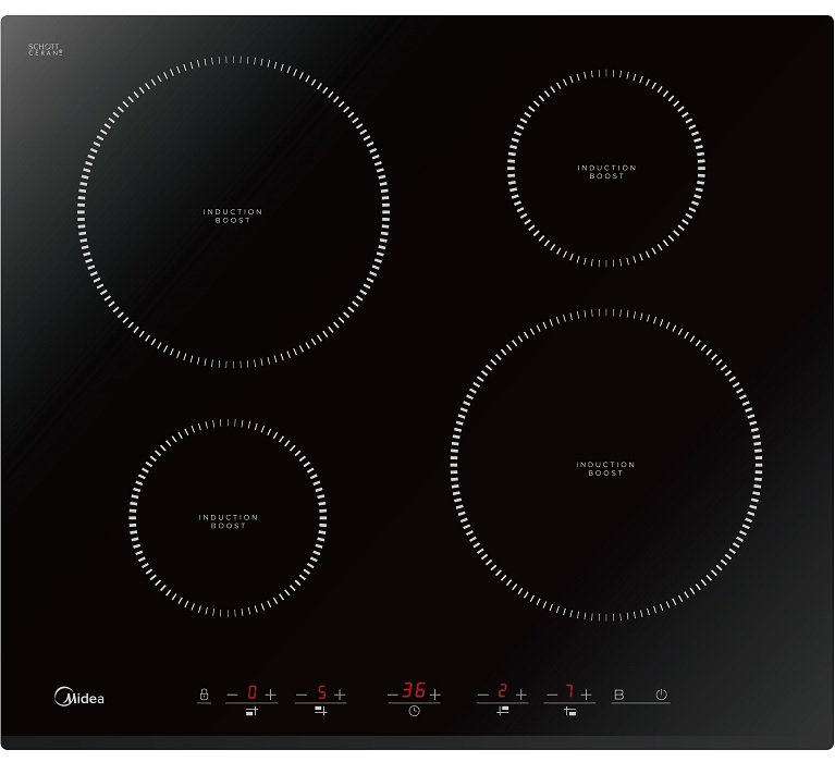 Индукционная варочная панель Midea MIH64516F																		 — описание, фото, цены в интернет-магазине PT Stores