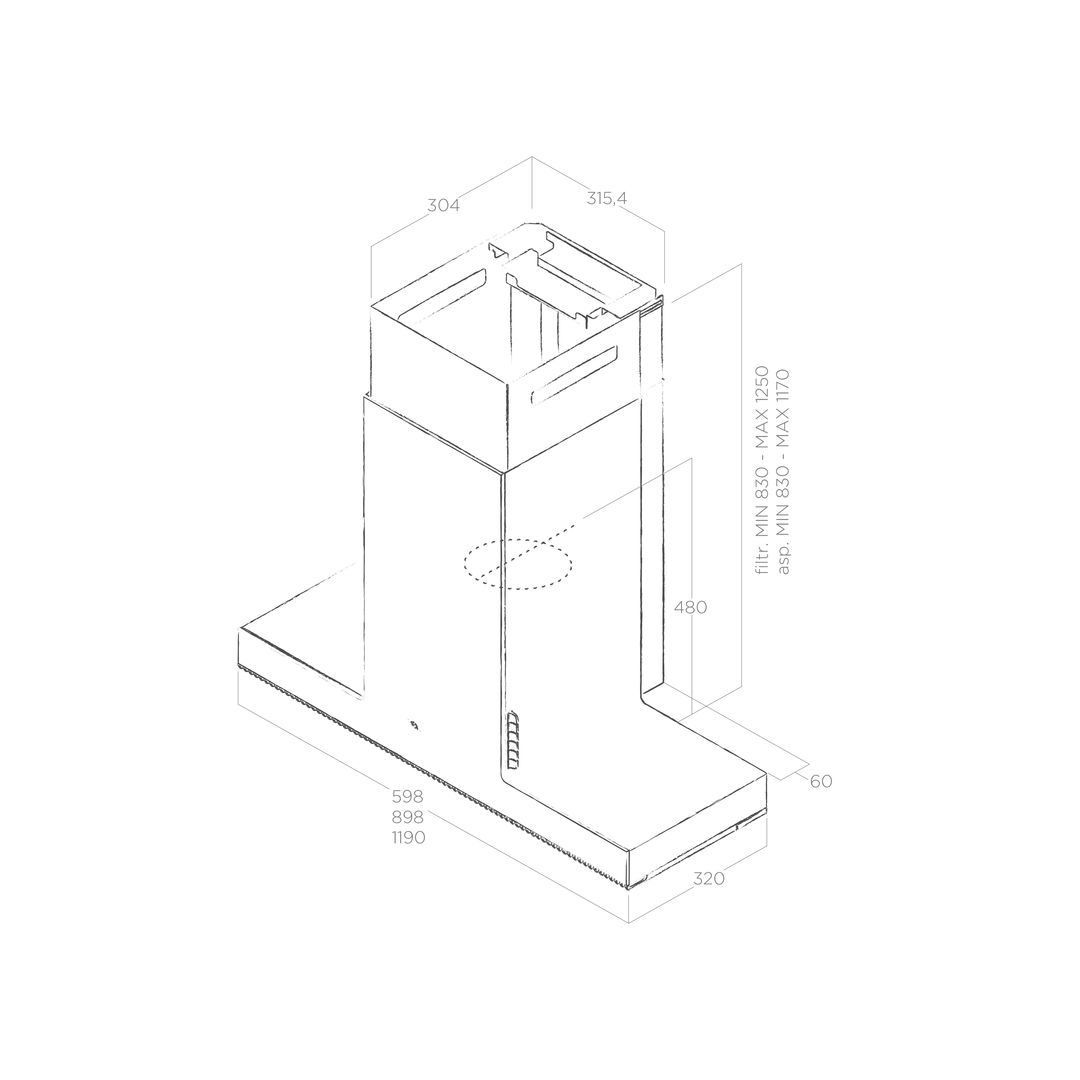 Купить Купольная вытяжка ELICA HAIKU IX/A/120 — Фото 4