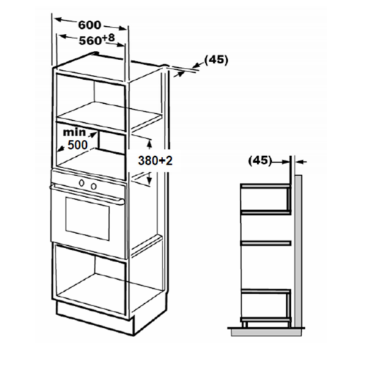 Купить Встраиваемая СВЧ печь Zigmund & Shtain BMO 13.252 W — Фото 4