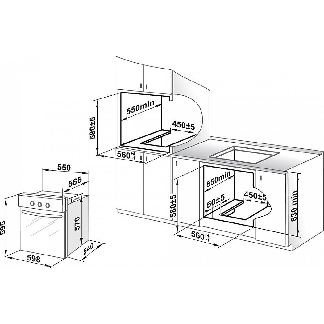 Купить Газовый духовой шкаф GEFEST ДГЭ 621-03 — Фото 4