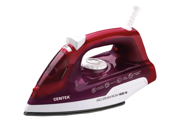 Утюг CENTEK CT-2347 PURPLE																		 — описание, фото, цены в интернет-магазине PT Stores