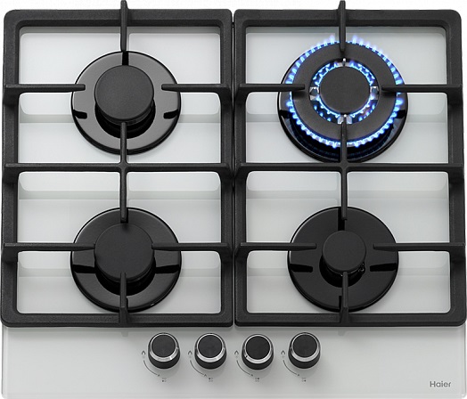 Купить Газовая варочная панель Haier HHX-G64CWW — Фото 2