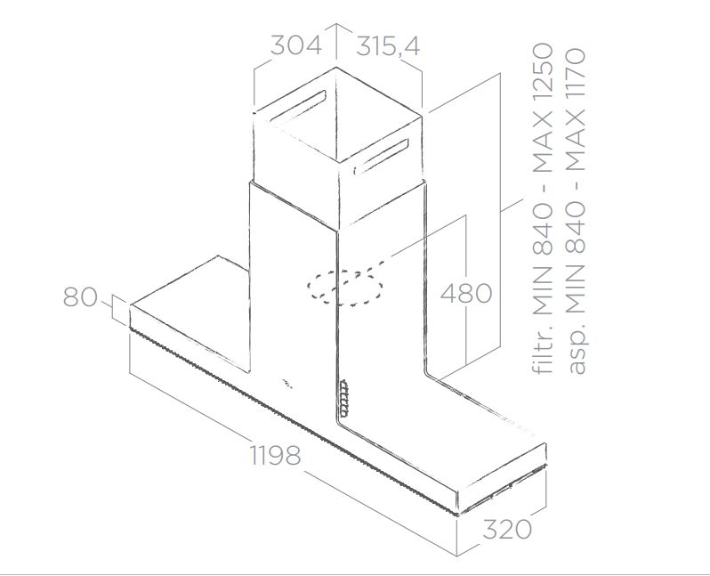 Купить Островная вытяжка ELICA HAIKU ISLAND IX/A/180 — Фото 2