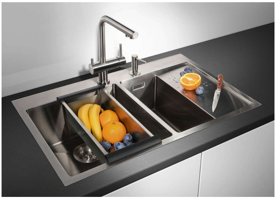 Купить Мойка OMOIKIRI Akisame 78-2-LG-R нерж.сталь/светлое золото — Фото 2