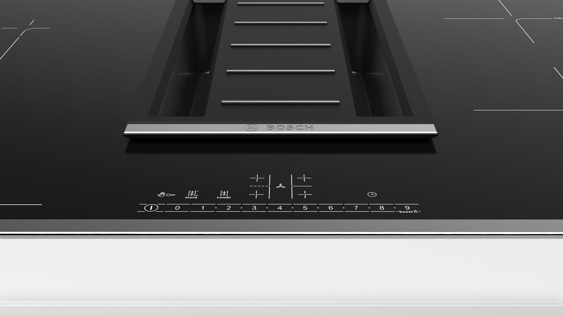 Индукционная варочная панель BOSCH PVS845F11E																		 — описание, фото, цены в интернет-магазине PT Stores