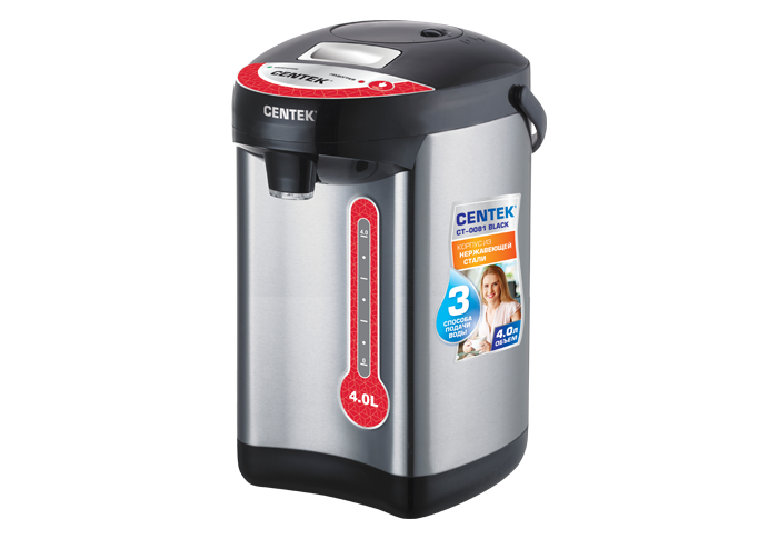Термопот CENTEK CT-0081 Black																		 — описание, фото, цены в интернет-магазине PT Stores