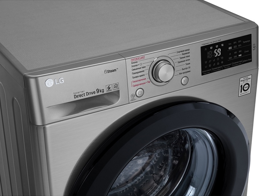 Купить Стиральная машина LG F4M5VS6S — Фото 6