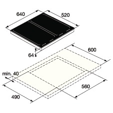 Купить Индукционная варочная панель Asko HI1655G — Фото 2