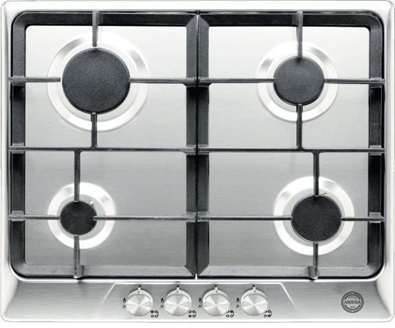 Газовая варочная панель Ardesia F6V4GX																		 — описание, фото, цены в интернет-магазине PT Stores