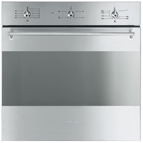 Газовый духовой шкаф SMEG SF341GVX																		 — описание, фото, цены в интернет-магазине PT Stores