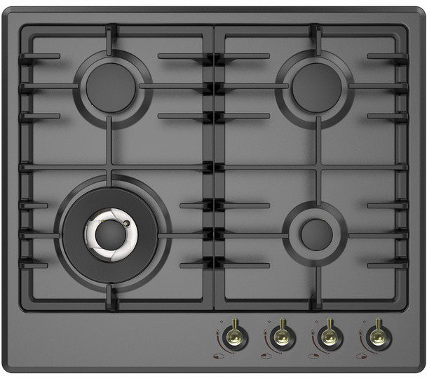 Газовая варочная панель Midea MG696TAN-B																		 — описание, фото, цены в интернет-магазине PT Stores