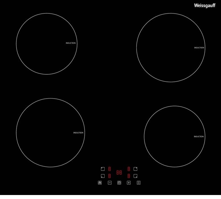 Индукционная варочная панель Weissgauff HI 640 BB																		 — описание, фото, цены в интернет-магазине PT Stores