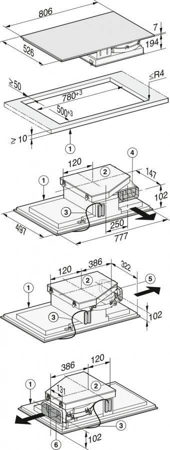 Купить Индукционная варочная панель MIELE KMDA7633 FR — Фото 4