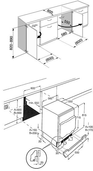 Купить Встраиваемая морозильная камера SMEG U3F082P — Фото 3