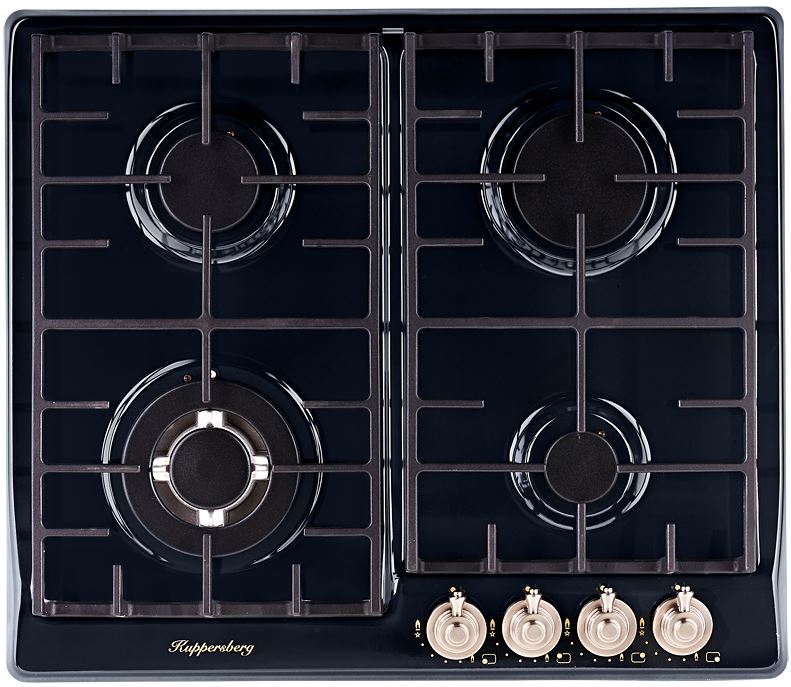 Газовая варочная панель KUPPERSBERG FV 6 TGRZ ANT Silver               																		 — описание, фото, цены в интернет-магазине PT Stores