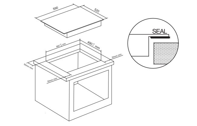 Купить Индукционная варочная панель Midea MC-IF7021B2-AN — Фото 2