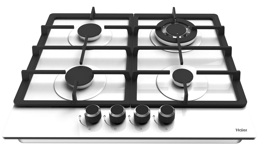 Газовая варочная панель Haier HHX-G64CWW																		 — описание, фото, цены в интернет-магазине PT Stores