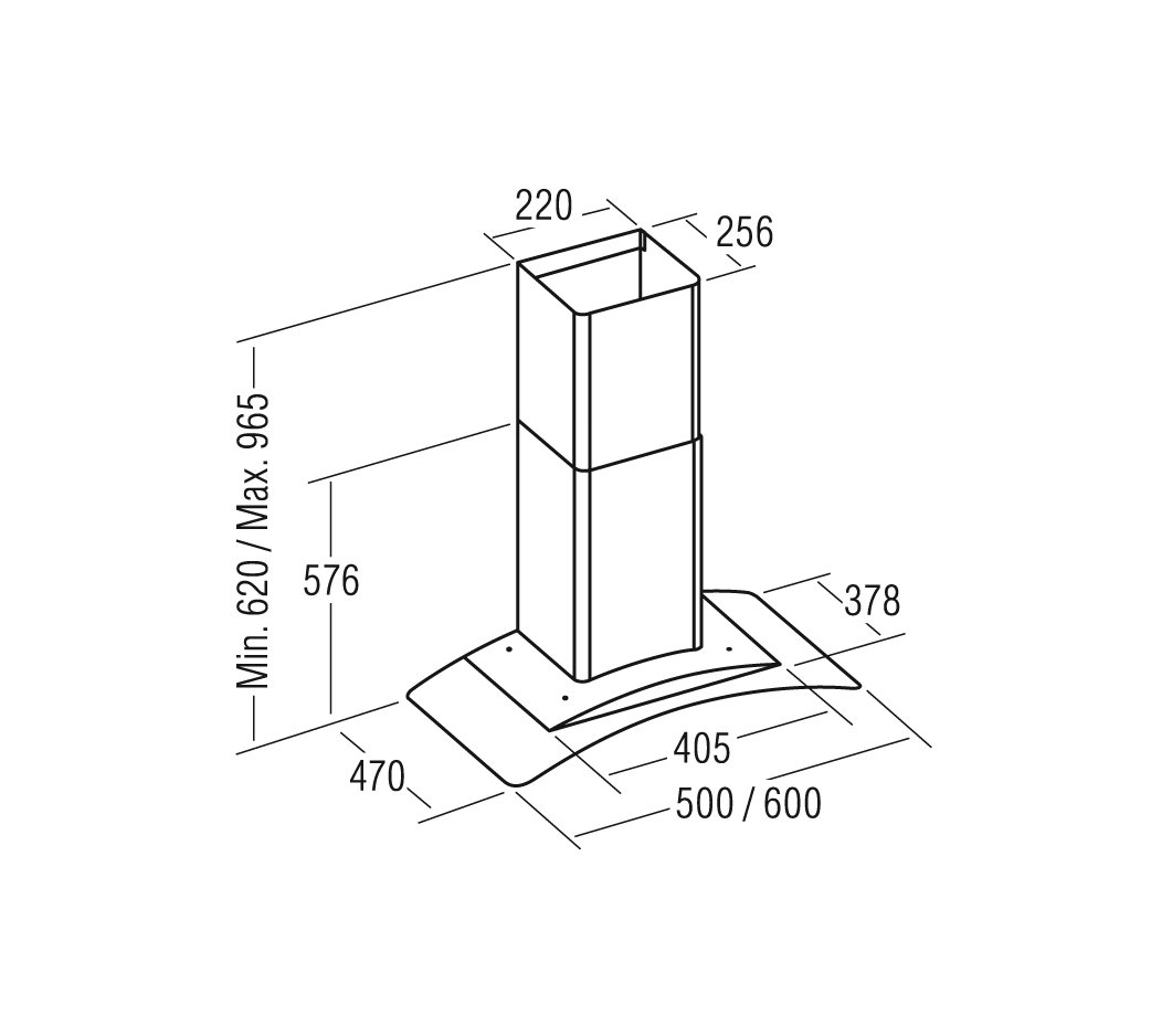 Купить Купольная вытяжка CATA C 900 INOX HALOGEN — Фото 2