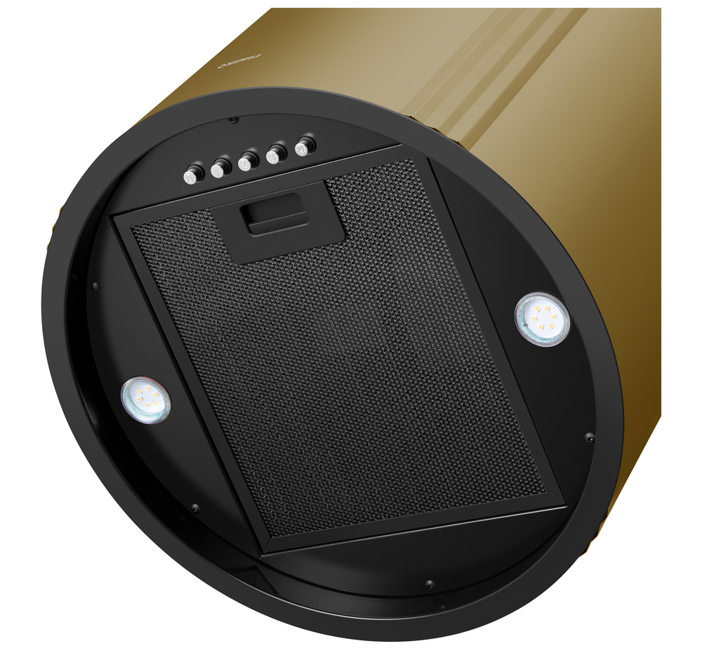 Купить Островная вытяжка MAUNFELD Lee Push 397 золотой — Фото 4