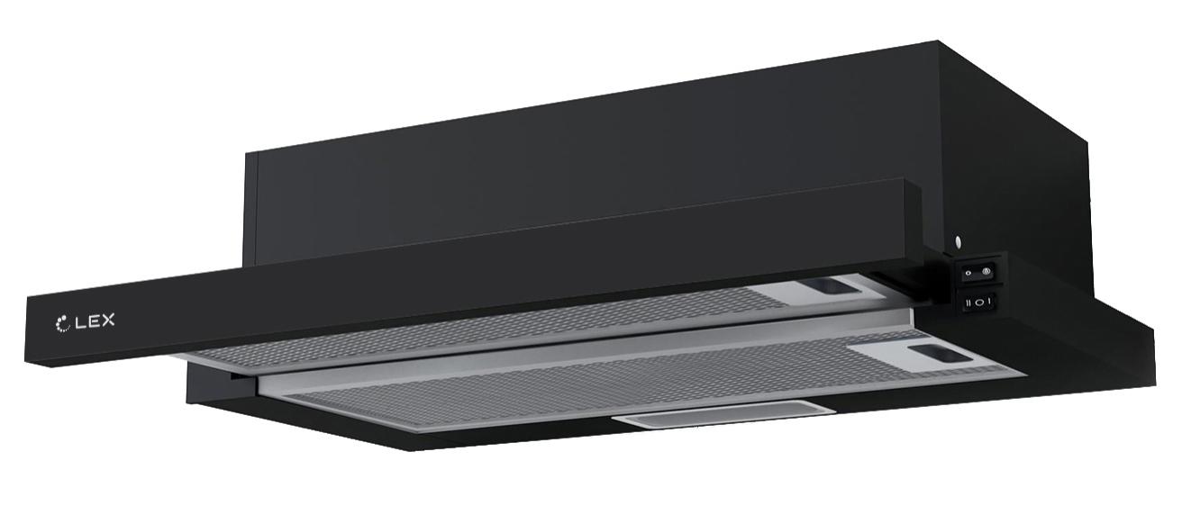 Вытяжка встраиваемая LEX Hubble 500 черный																		 — описание, фото, цены в интернет-магазине PT Stores
