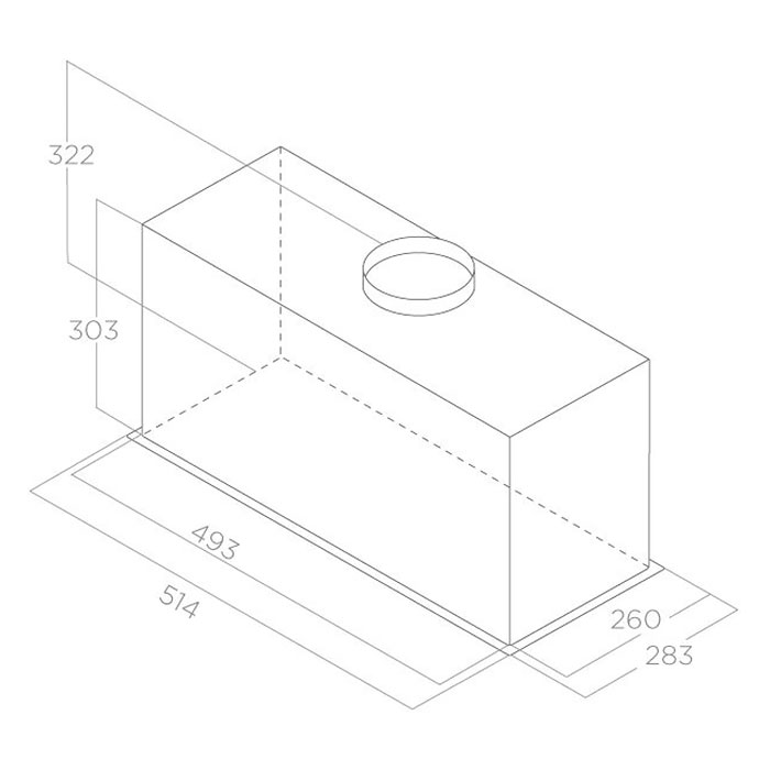 Купить Вытяжка встраиваемая ELICA LANE BL MAT/A/52 — Фото 2