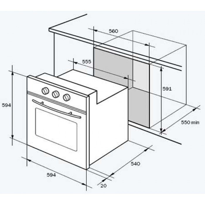 Купить Газовый духовой шкаф Delonghi PGGA 4 RUS — Фото 2