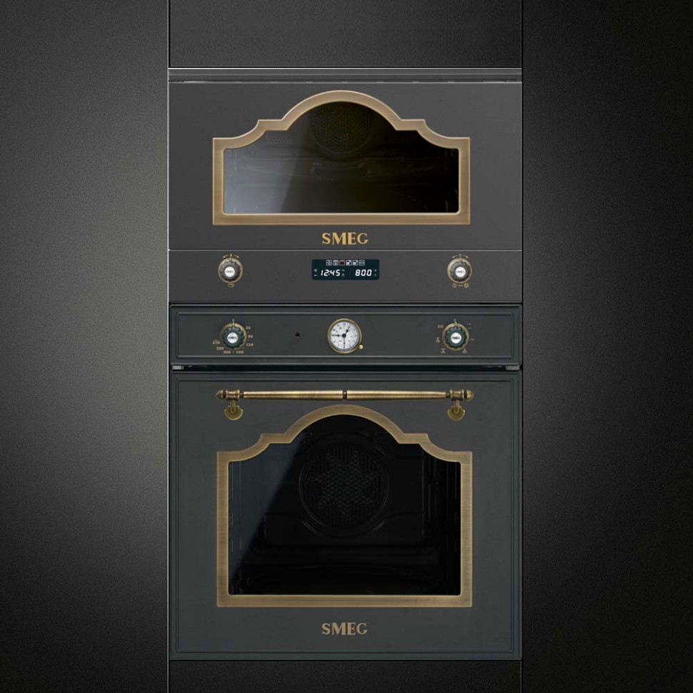 Купить Встраиваемая СВЧ печь Smeg MP722AO — Фото 3