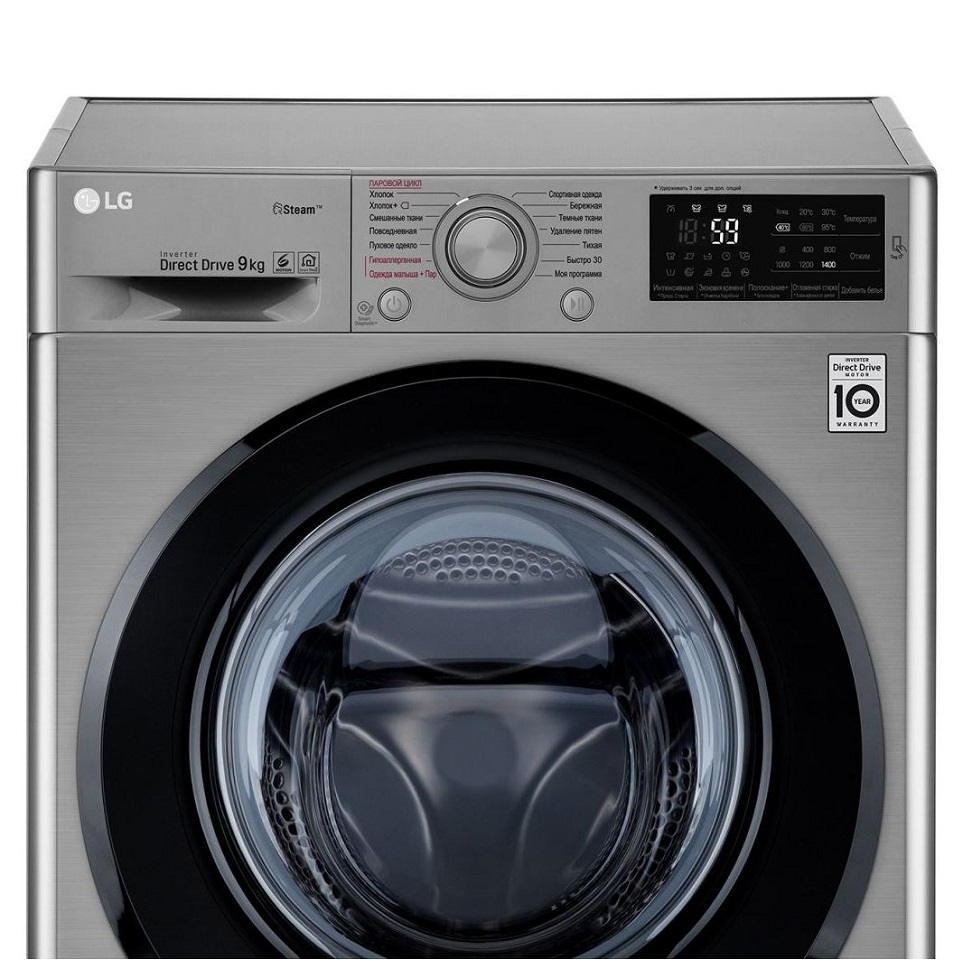 Купить Стиральная машина LG F4M5VS6S — Фото 7